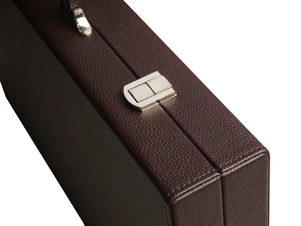 Set di Backgammon Premium da 48 x 64 cm - marrone scuro