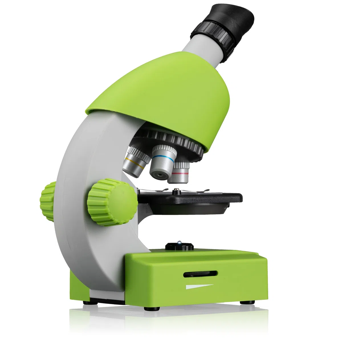 BRESSER JUNIOR Microscopio 40x-640x verde
