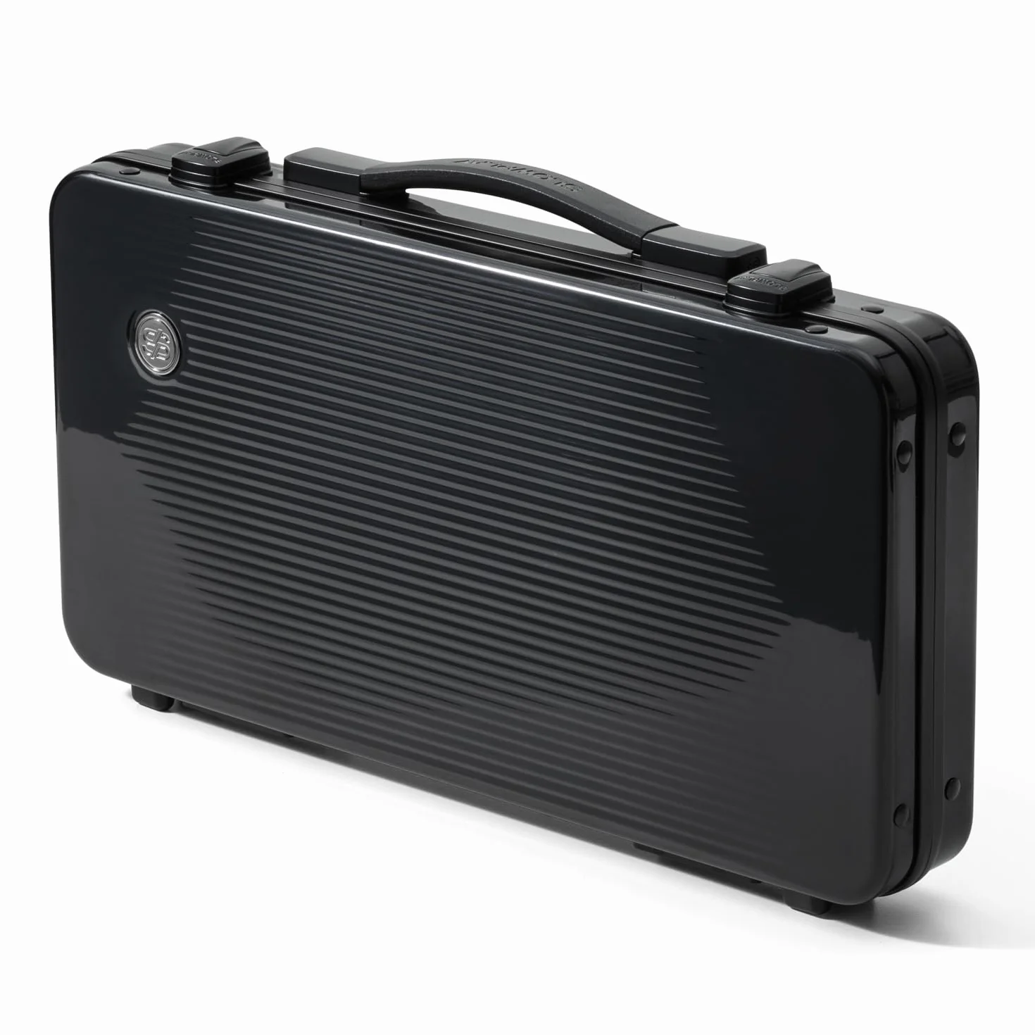 SLOWPLAY Godel Poker Chip Case | Custodia di alta qualità, guscio in policarbonato tedesco, super portatile e robusta (capacità di 300 fiches, per fiches da 39/40 mm)