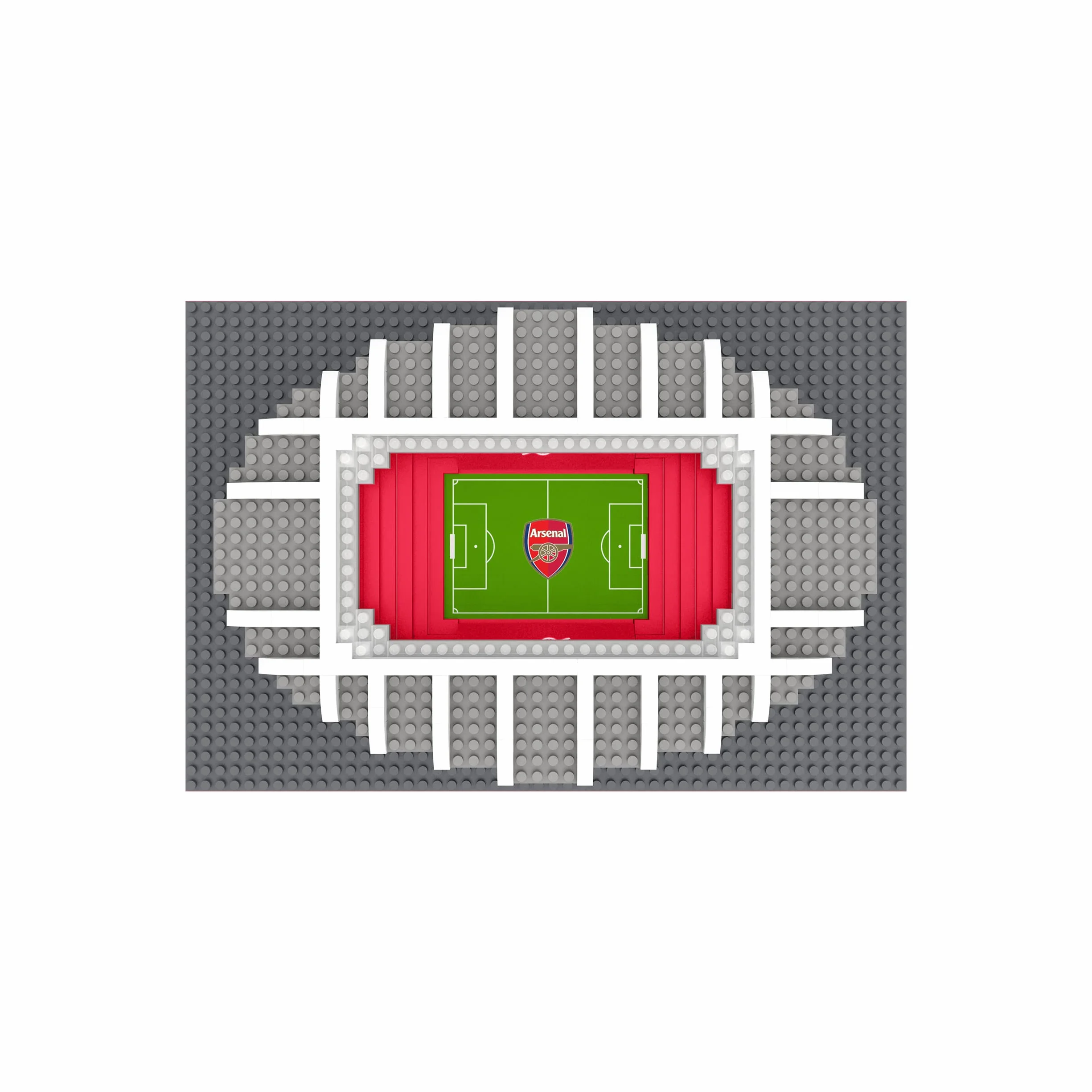 Arsenal FC Emirates BRXLZ Mini Stadio 3D Bricks Giocattolo da Costruzione
