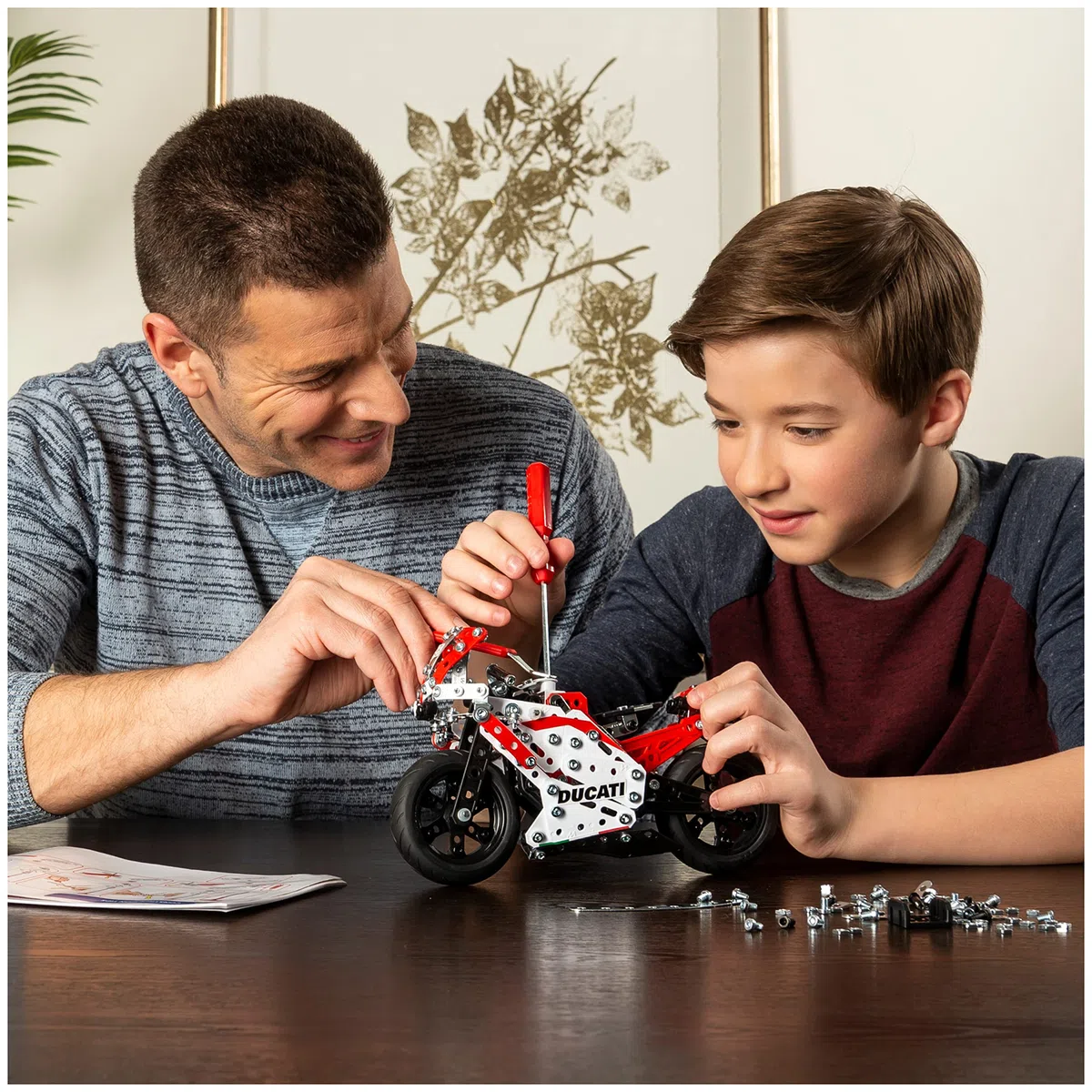 MECCANO - Moto Ducati Desmosedici GP, Kit di Costruzioni dai 10 Anni