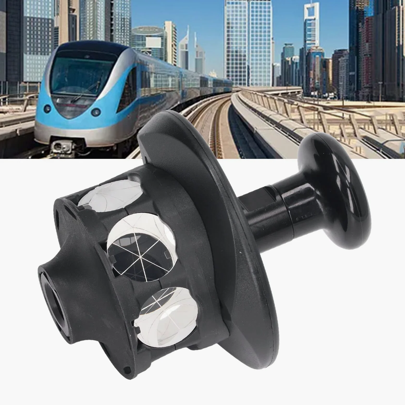 PRISM a 360 gradi Accurata misurazione dell'usura resistente alla stazione totale PRISM per Survey Atto per tunnel Subways Mines Highways K9 Glass