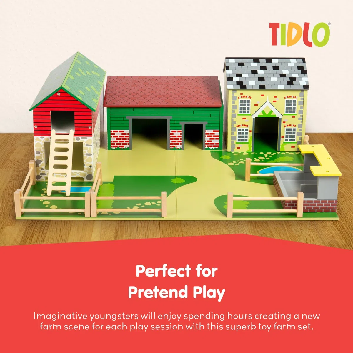 Tidlo - Set La Vecchia Fattoria in Legno