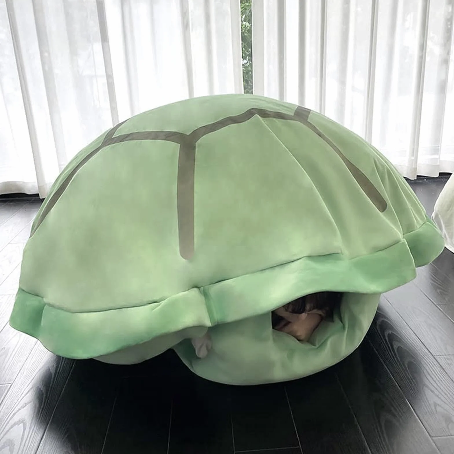 Generico Cuscino Guscio di Indossabile per Adulti, Gigante Morbido, Costume di Peluche Divertente