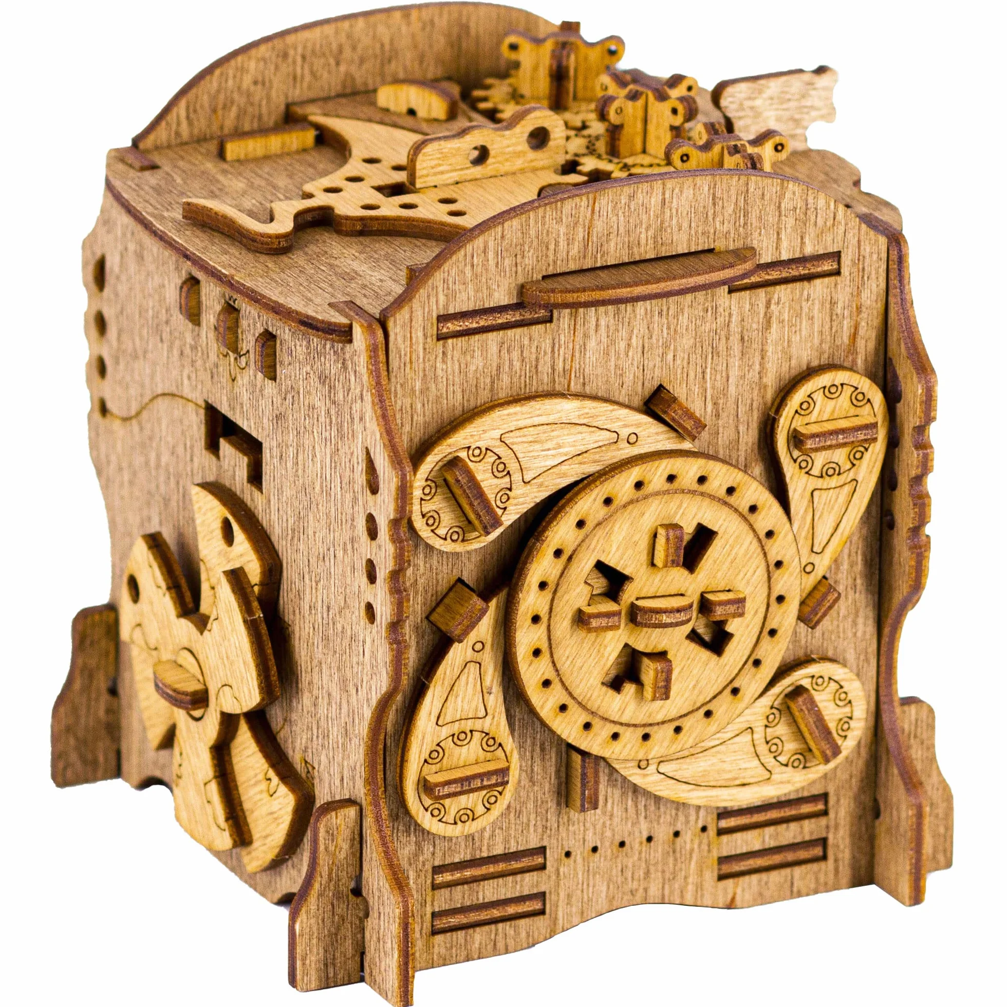 iDventure Cluebox - Nautilus del Capitano Nemo - Escape Room gioco in legno -Scatola rompicapo a Labirinto - Scatola regalo - regalo fidanzato - puzzle 3D - puzzle rompicapo - regalo per lui