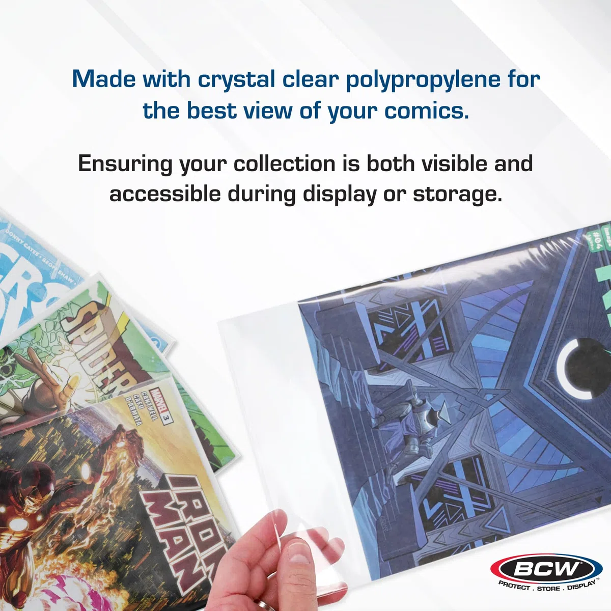 BCW Resealable Comic Book Bags 100 ct