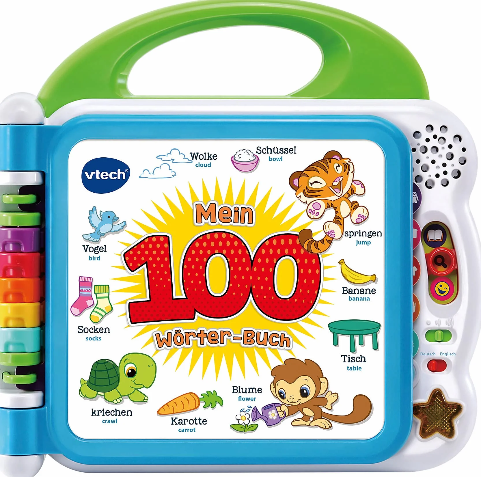 VTech 80-601504 - Libro per bambini con 100 parole, colore: Nero