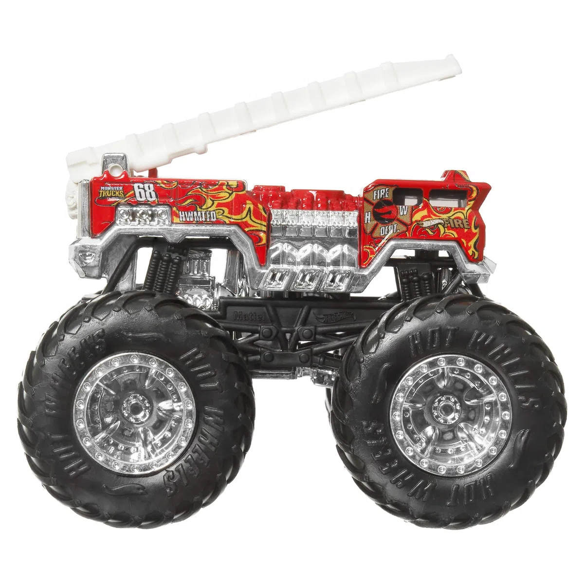 Hot Wheels Monster Trucks, Set 8 die-cast 1:64 Hero JCW76, giocattolo 3+ anni