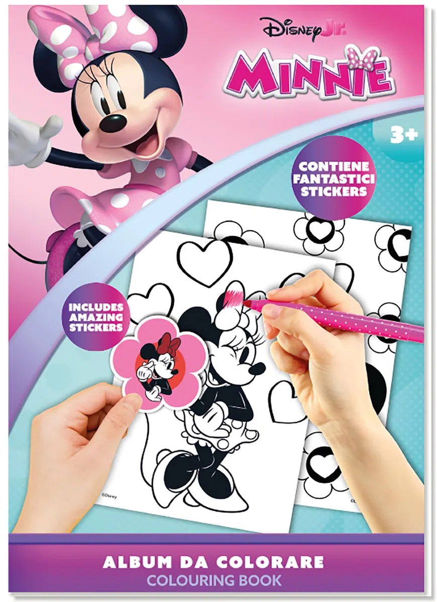 Uovo Di Pasqua Giocattoli Per Minnie Fan, Pasqualone Bambina, Guscio Con 5 Sorprese, Bambini, Multicolore