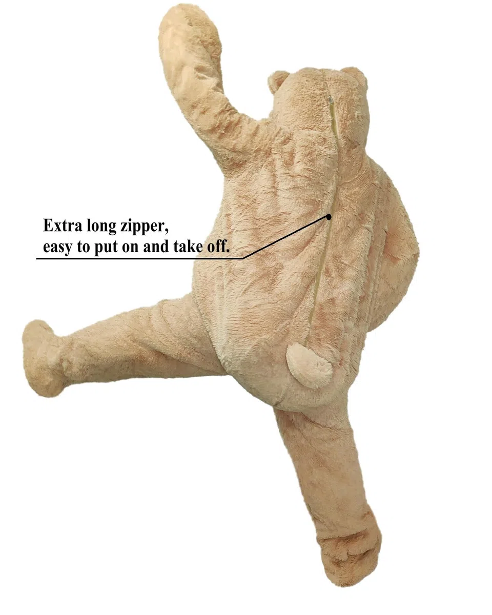 Orsetto grande mascotte danzante gigante in peluche, portatile, per cosplay e adulti, per uomini e donne