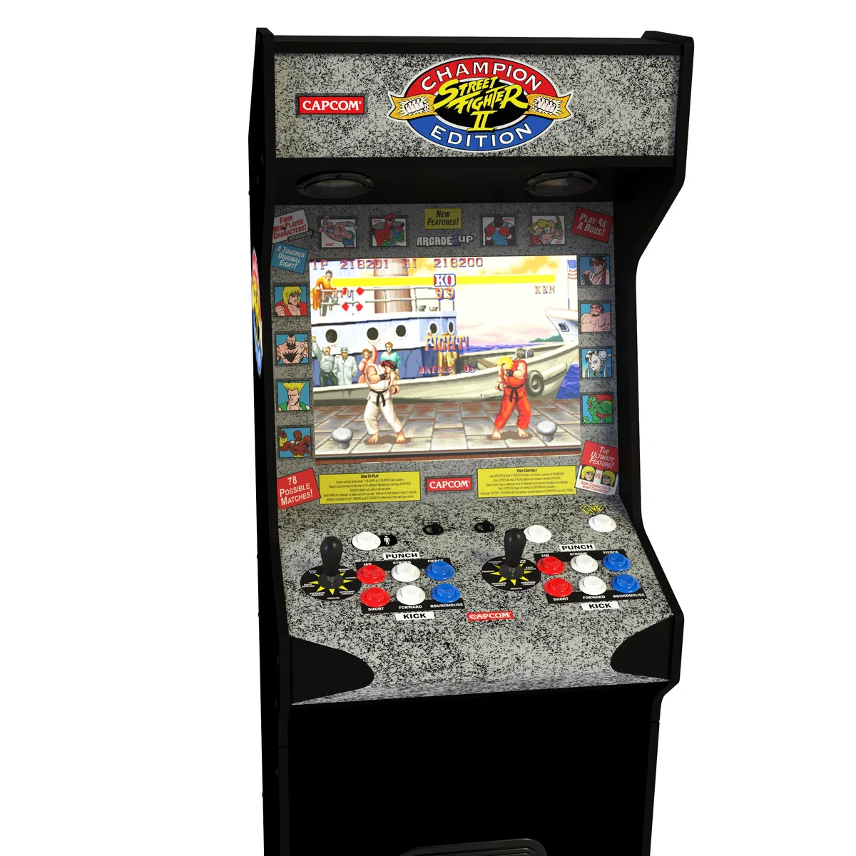 Arcade1Up STREET FIGHTER II Deluxe Macchina Arcade