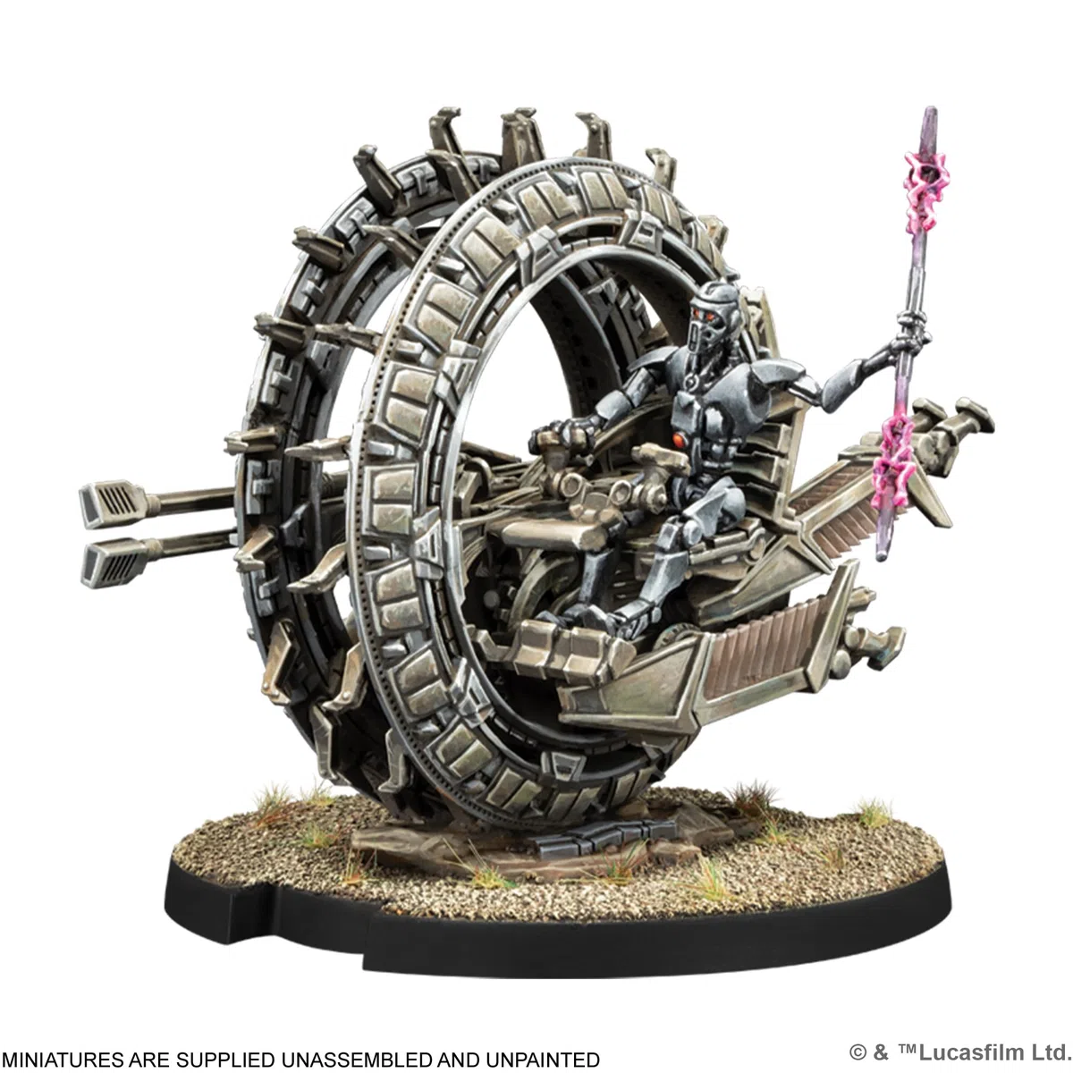 Asmodee, Star Wars: Legion – TSMEU-6 Personal Wheel Bikes (ruota), versione DE, espansione per tablet per 2 giocatori dai 14 anni in su, con tempo di riproduzione di 120-180 minuti, multilingue