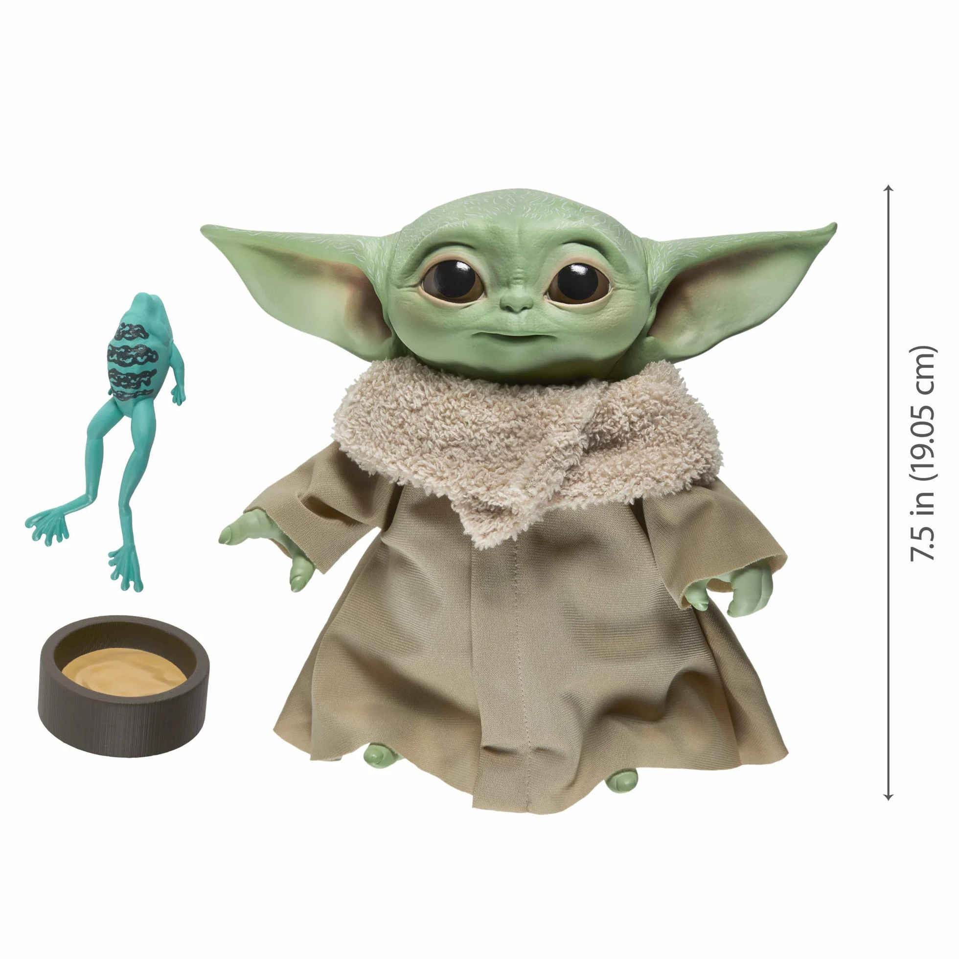 Star Wars Hasbro The Child Peluche Baby Yoda con Suoni e Accessori