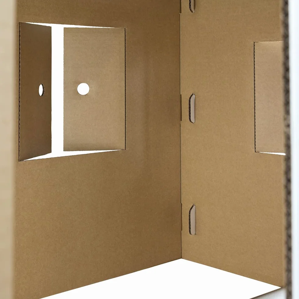 Kingpower 3D Bambini Casa di Cartone Playhouse