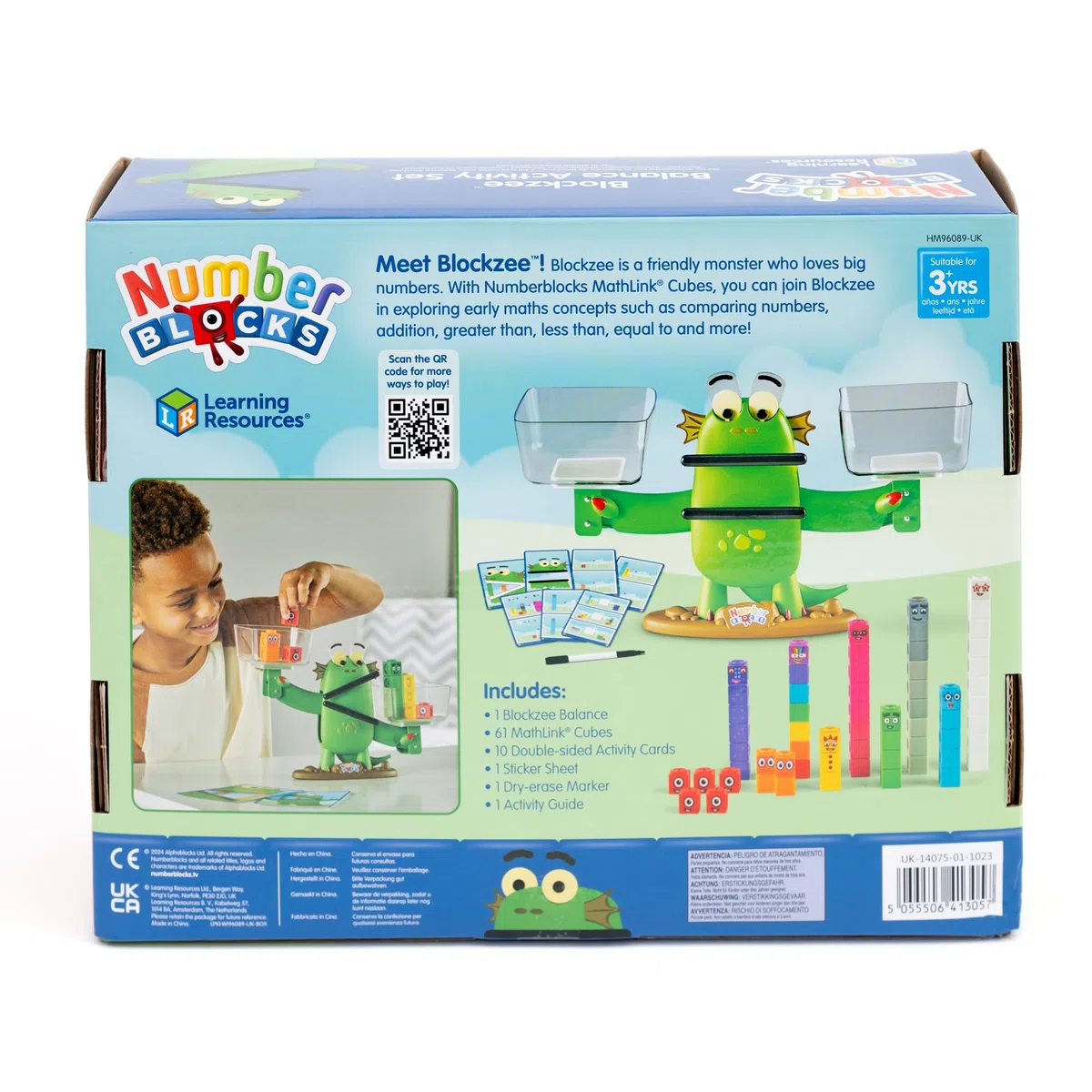 Learning Resources Numberblocks Blockzee Bilancia Gioco Equilibrio Interattivo 3+
