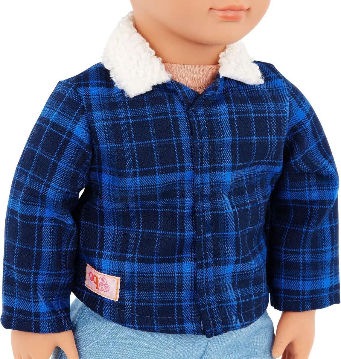 Our Generation - Dustin - Bambola maschio da 46 cm - Occhi NoiEnsembleti e capelli castani ondulati - Abito stile western e cappello country - Giocattolo per bambini dai 3 anni in su