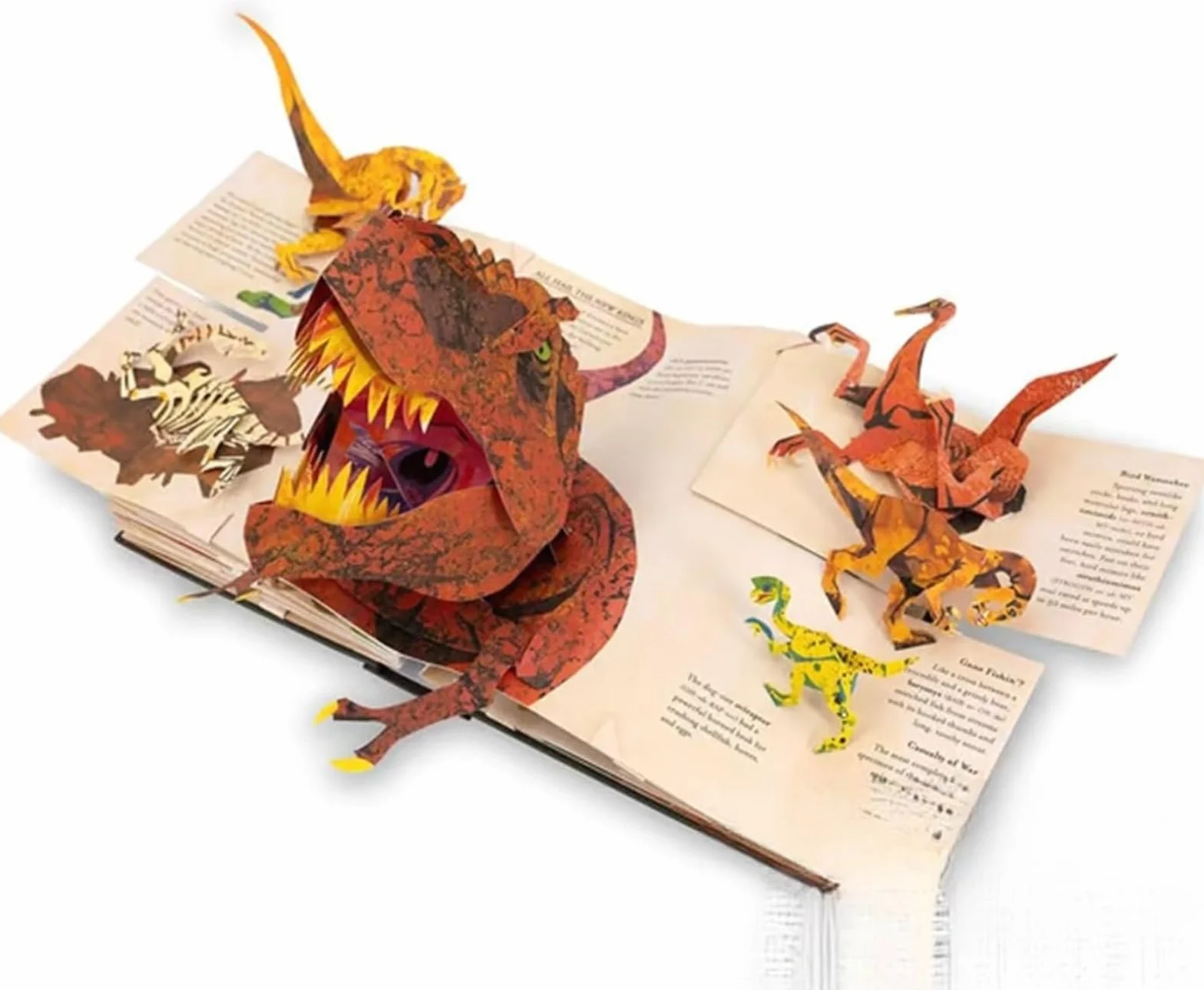 Générique Enciclopedia dei Dinosauri Preistorici 3D per Bambini – Libro Pop-up interattivo con Fatti Divertenti, Illustrazioni realistiche, Regalo educativo