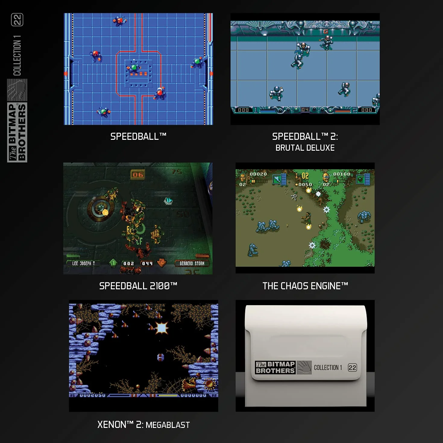 Blaze Evercade Bitmap Brothers Cartridge 1 (Electronic Games)