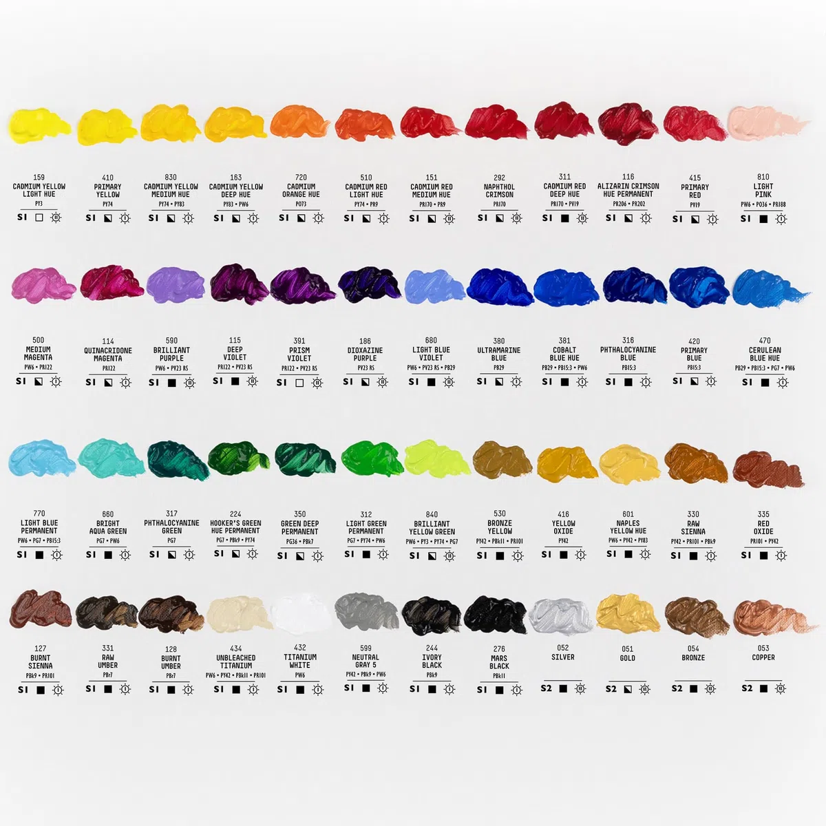 Liquitex Basics Set 48 Tubi Da 22 ml