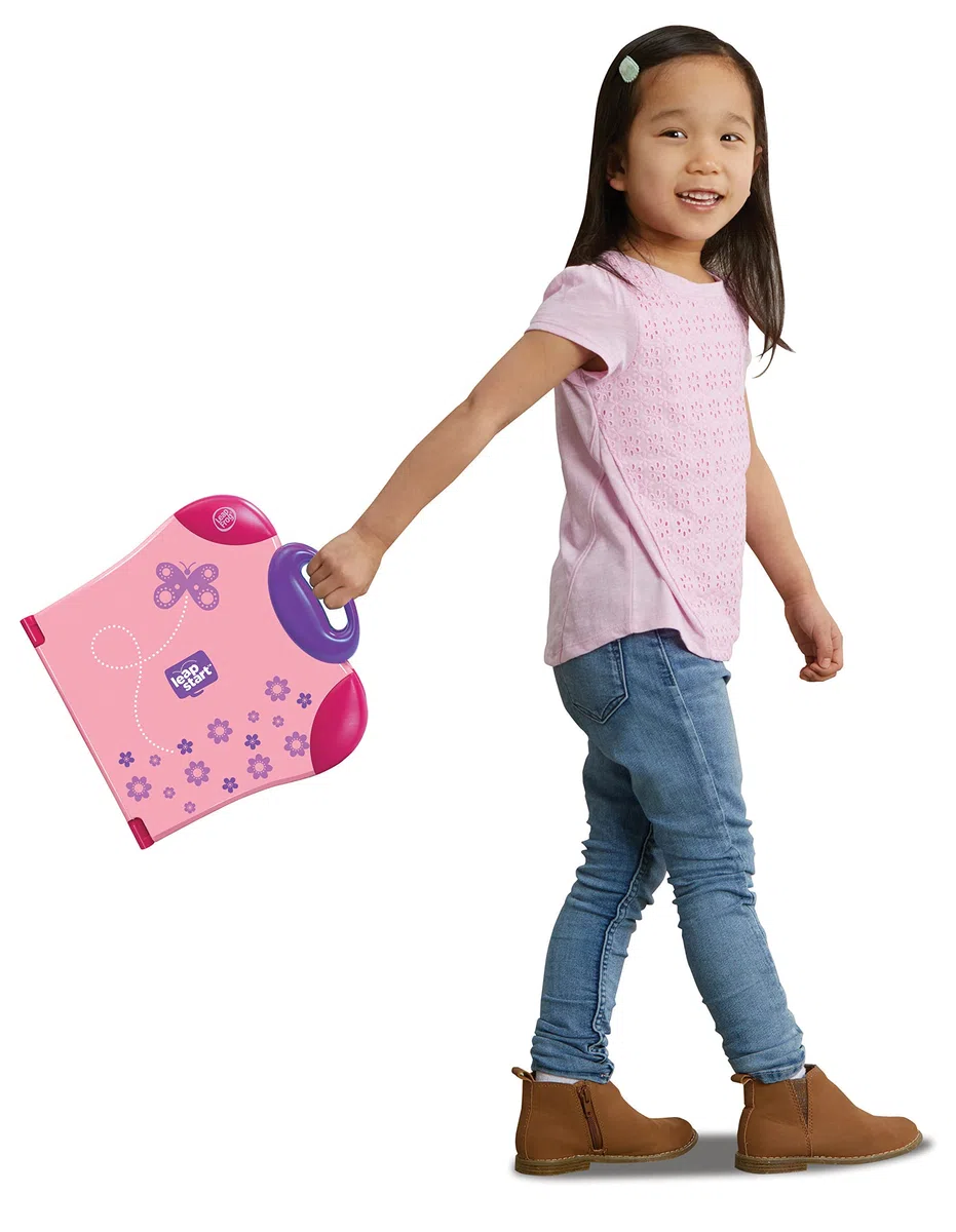 LeapFrog LeapStart 602153 - Libro elettronico, giocattolo educativo e interattivo per bambini e bambine di 2, 3, 4, 5, 6, 7 anni, colore: rosa