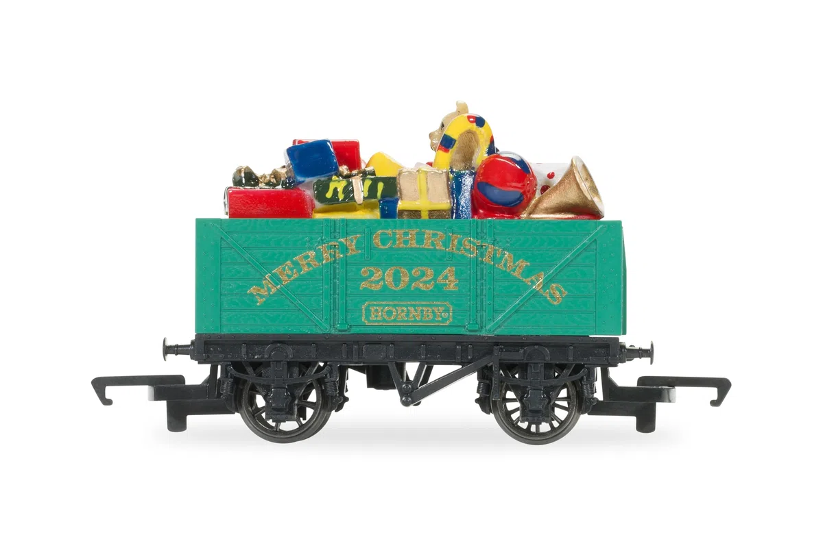 Hornby R60262 Carro di Natale 2024 - Carrelli, Verde