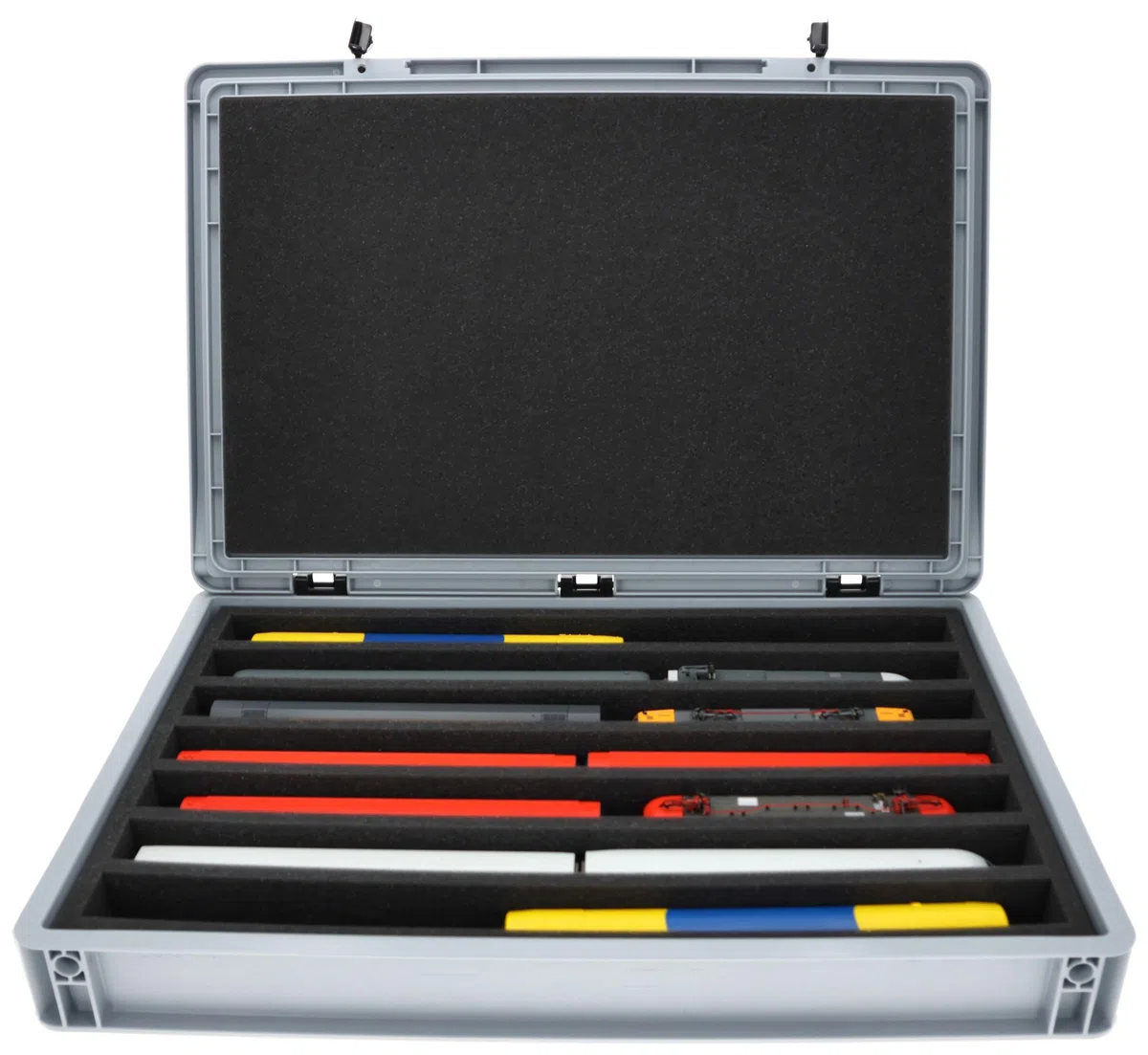 Feldherr Eurobox 60 x 40 cm Set per modellismo Ferroviario Scala H0-7 con Inserti in Schiuma