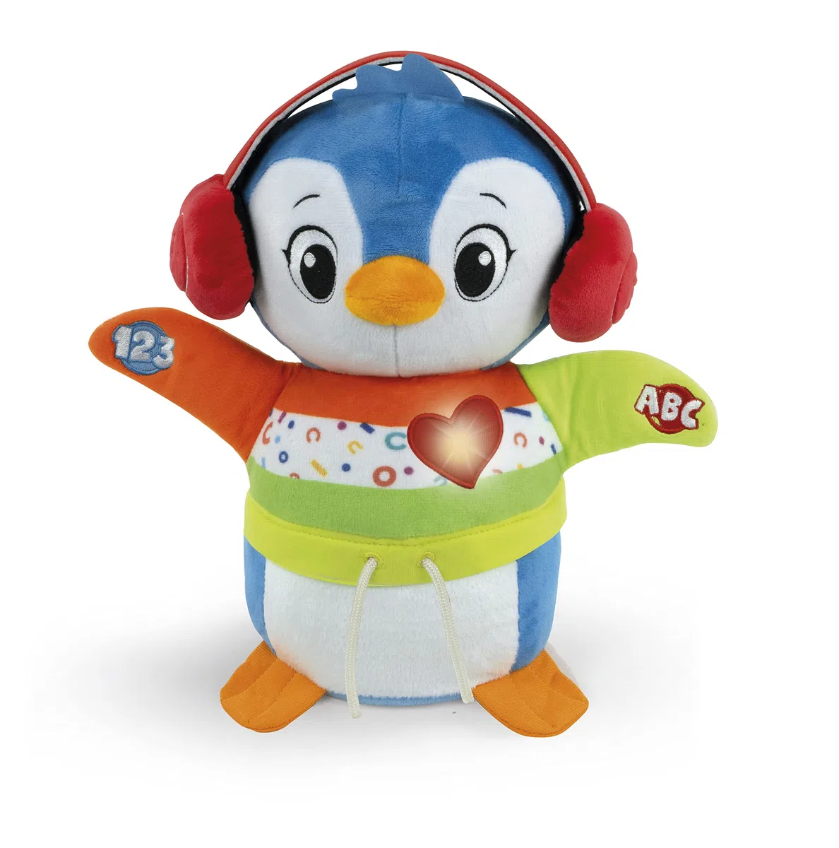 Clementoni Baby Billy Balla con Me Peluche Interattivo Parlante Canzoncine Filastrocche Bambini 12+ Mesi
