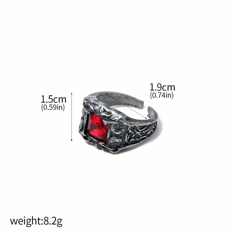 26 Pcs Anello Darksoul Anelli Cartoon Figure Cosplay Accessori Darksoul Punk Vintage Ring Gioielli