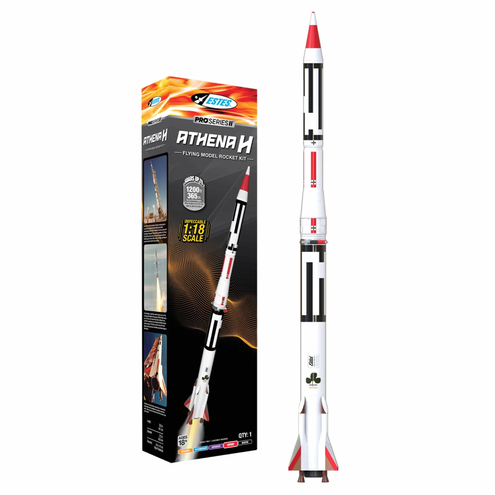 Estes Athena H 29MM 009725 - Modellino razzo
