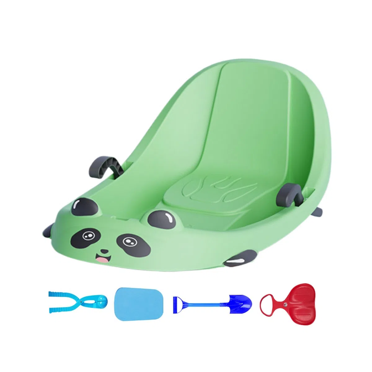 Slitta per bambini, slitta invernale per bambini,Slitta orientabile per bambini piccoli - Slittino da neve con fune e cintura di sicurezza per bambini, ragazzi e famiglie