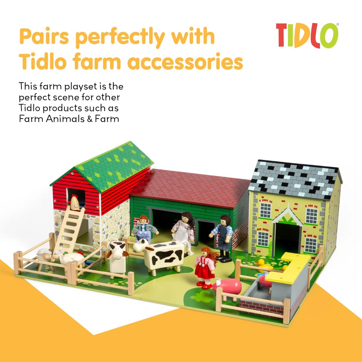 Tidlo - Set La Vecchia Fattoria in Legno