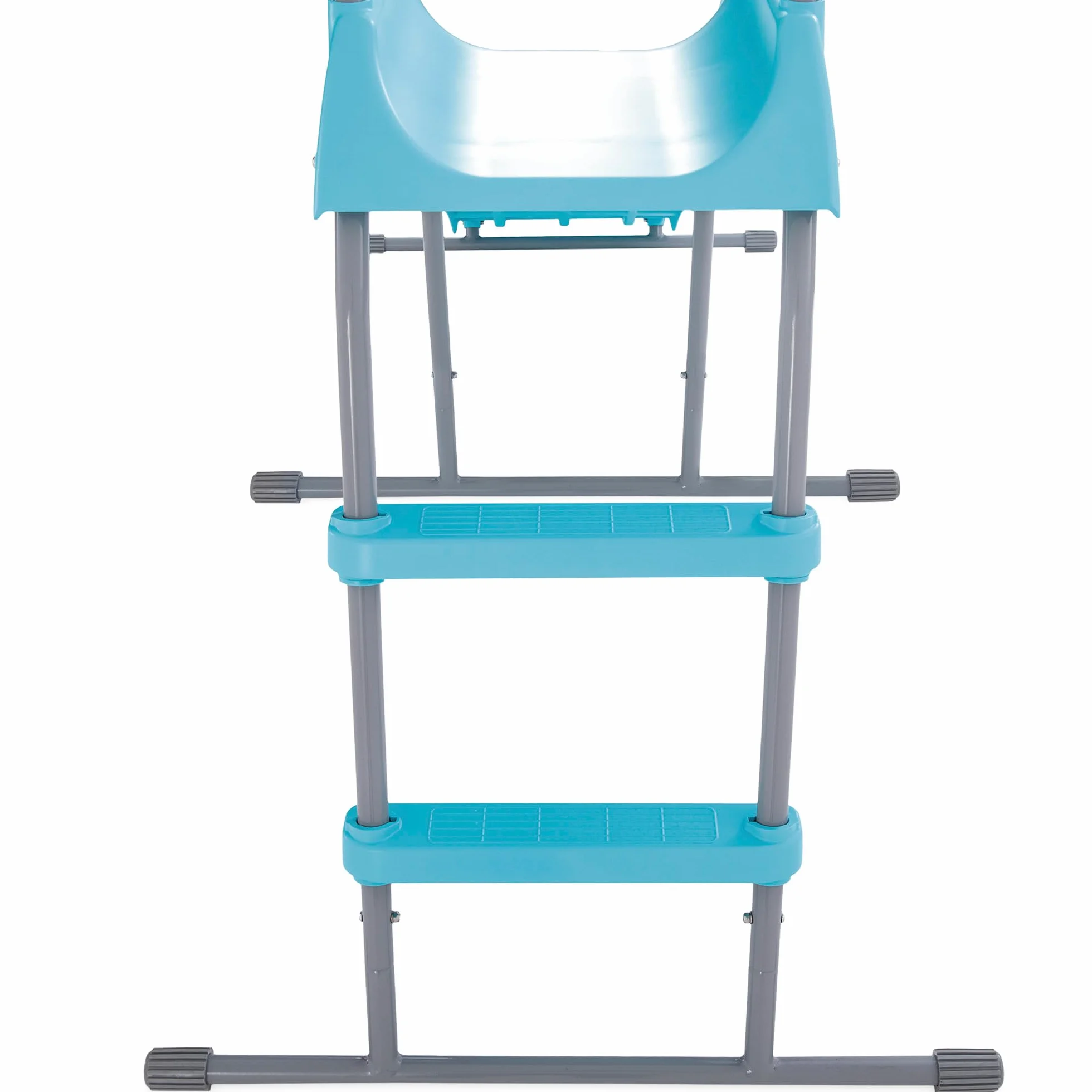 Intex 44106 – Scivolo da Giardino per Bambini, Acciaio e Plastica, Azzurro, 196x84x119 cm