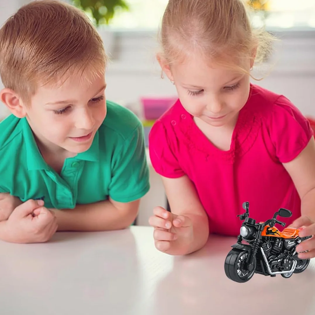 1 pcs Moto giocattolo moto in lega moto giocattolo giochi educativi per bambini ragazzi e ragazze regali per feste di compleanno