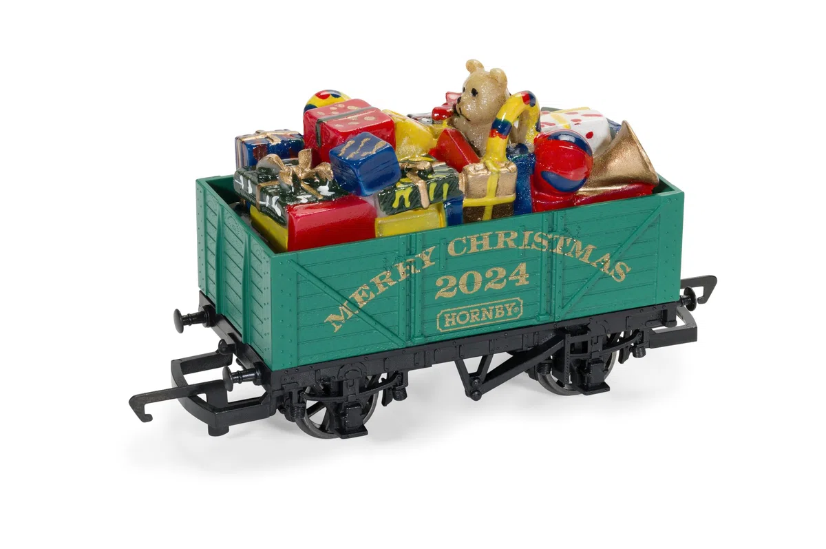 Hornby R60262 Carro di Natale 2024 - Carrelli, Verde