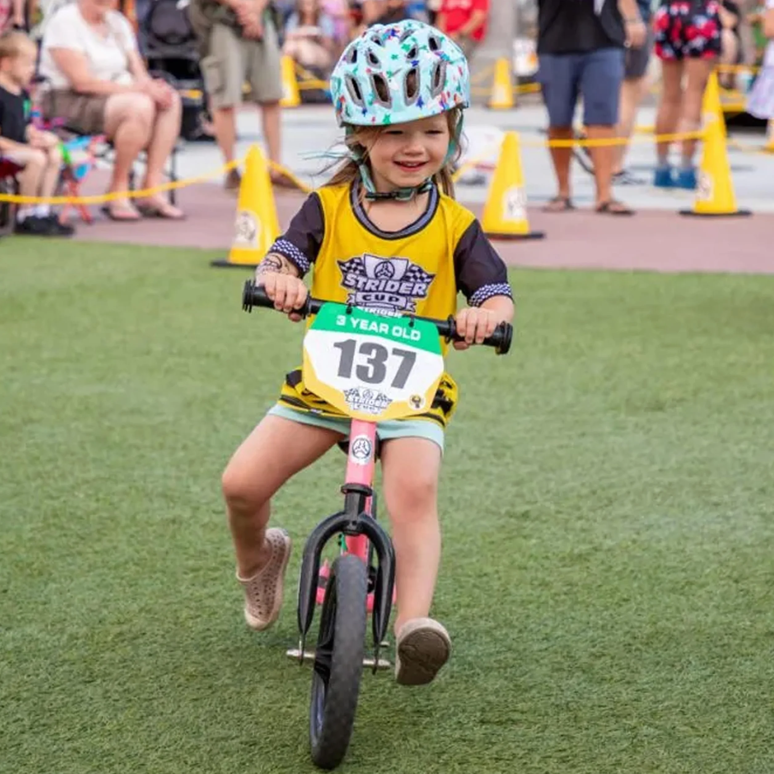 Strider Bicicletta sportiva per bambini, 12 pollici, bici da corsa da 18 mesi a 5 anni, Balance Bike