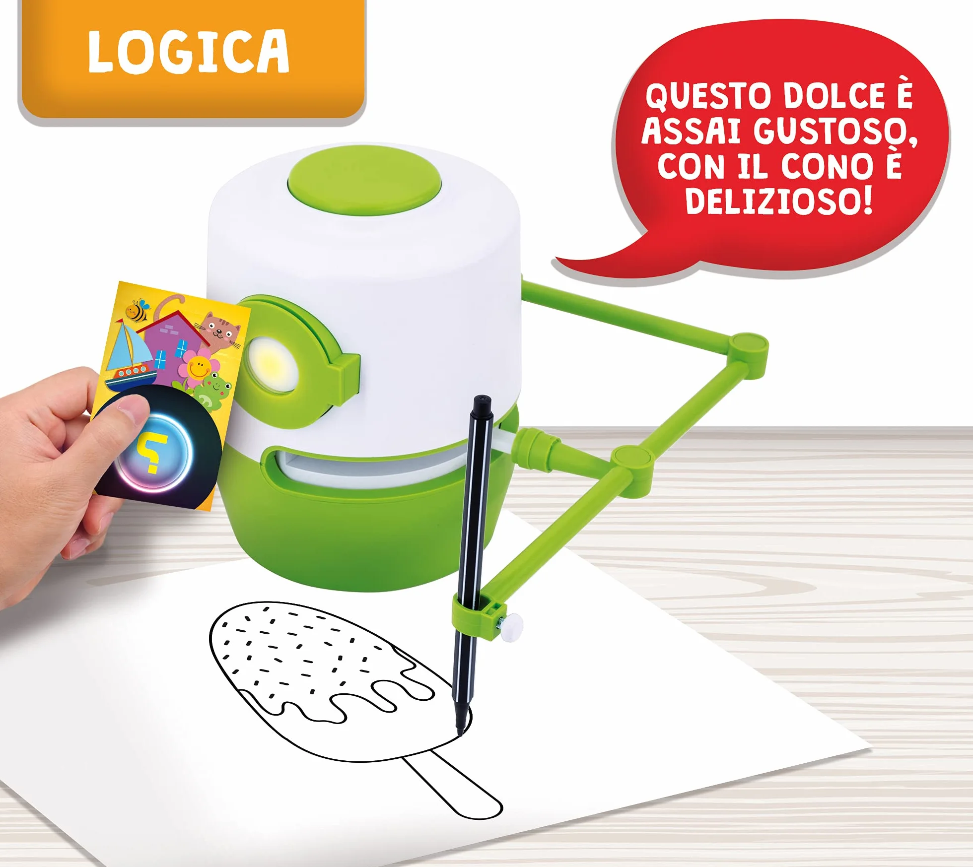 Liscianigiochi- Step Leggo e Scrivo, Colore, dai 3 agli 8 anni, 95025