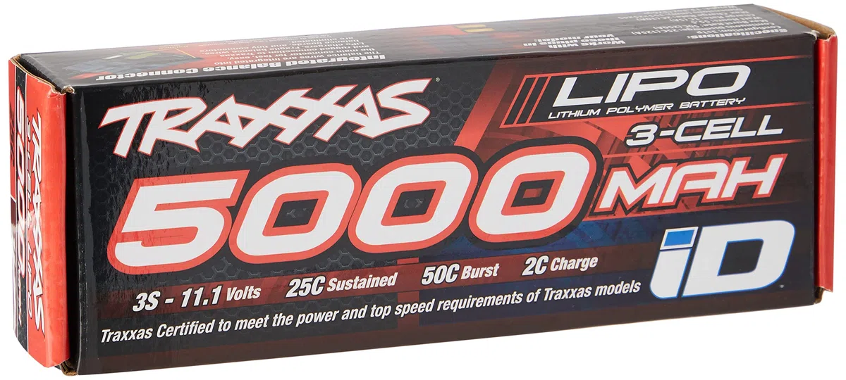 Traxxas 2872X batteria ricaricabile - batterie ricaricabili (giocattolo, polimeri di litio, nero, rosso)