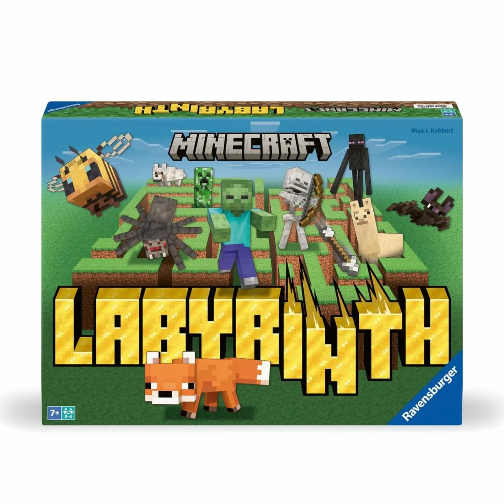 Ravensburger - Labirinto Minecraft | Gioco Da Tavolo Bambini 7 Anni | Labirinto Gioco Da Tavolo Per 2-4 Giocatori | Labyrinth Gioco Da Tavolo | Idea Regalo Per Bambini 7 Anni | Idee Regalo