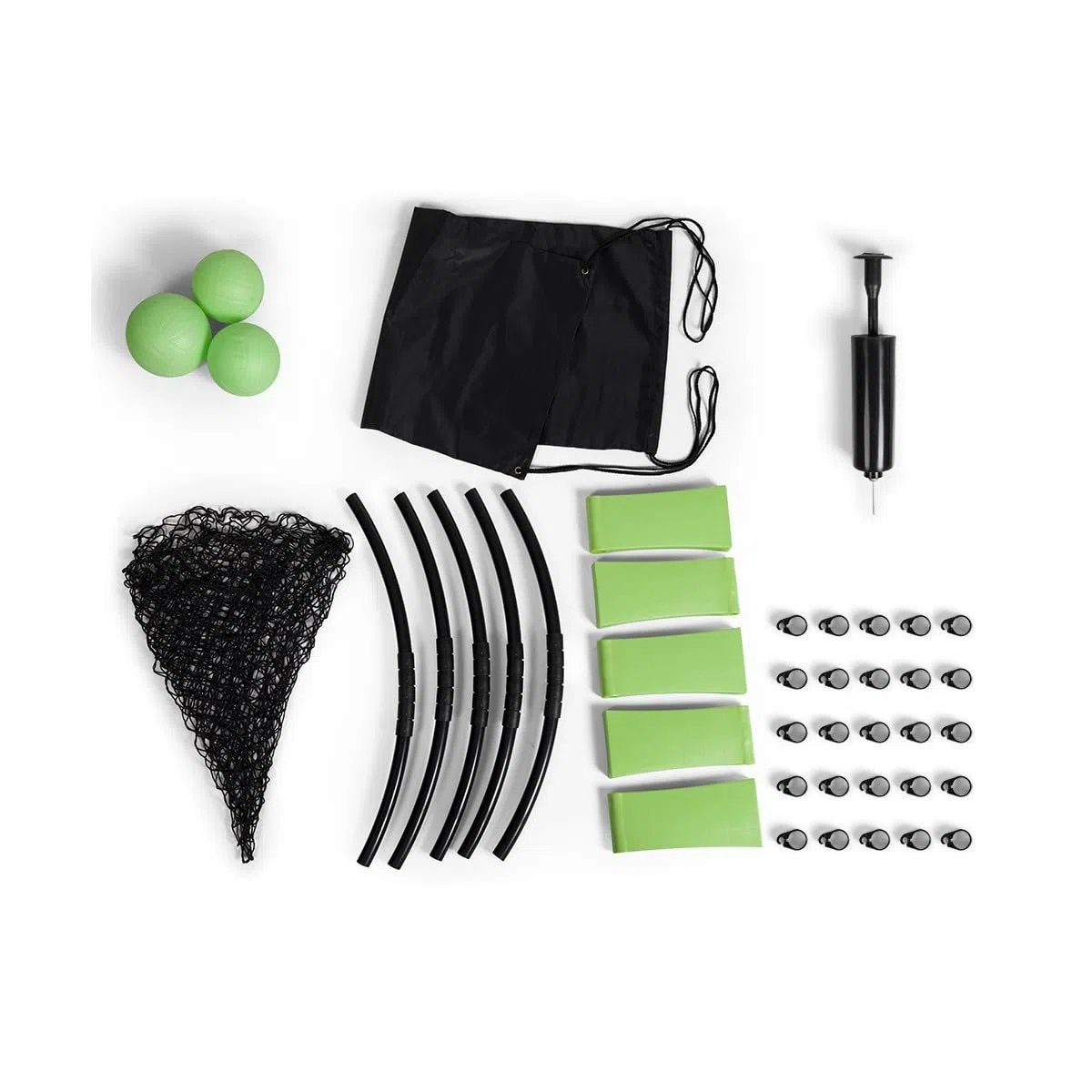 Livoo Kit de Roundnet, Gioventù Unisex, Verde, Grande