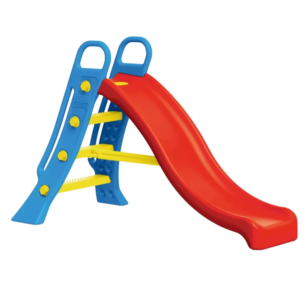 Dolu grande scivolo 2 in 1 con scala blu e discesa rossa autoportante per bambini 104 x 165,5 x 77,5 cm