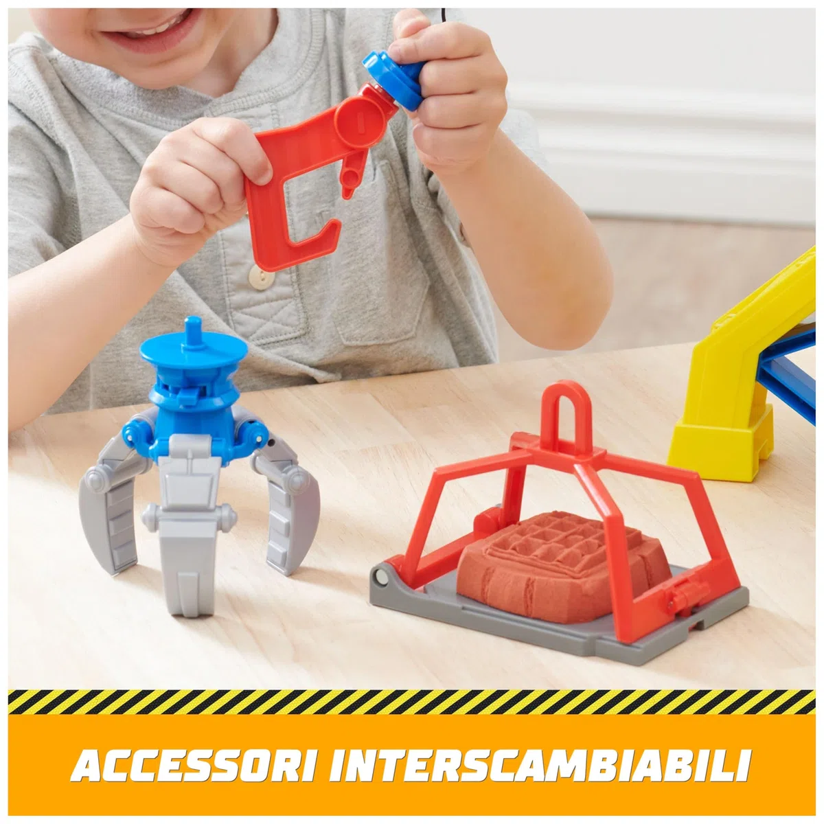 Rubble & Crew, Torre del Cantiere Generale, Set di Gioco con Personaggio di Rubble, Luci e Suoni, Bulldozer Giocattolo e Sabbia Inclusi, Giocattoli per Bambini e Bambine, 3+ Anni