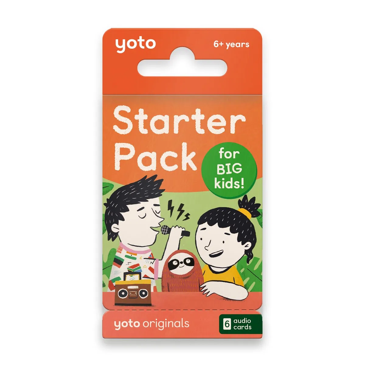 yoto Starter Pack per i grandi – 6 audiolibri in inglese, racconti musicali e storie interattive da ascoltare su yoto Player