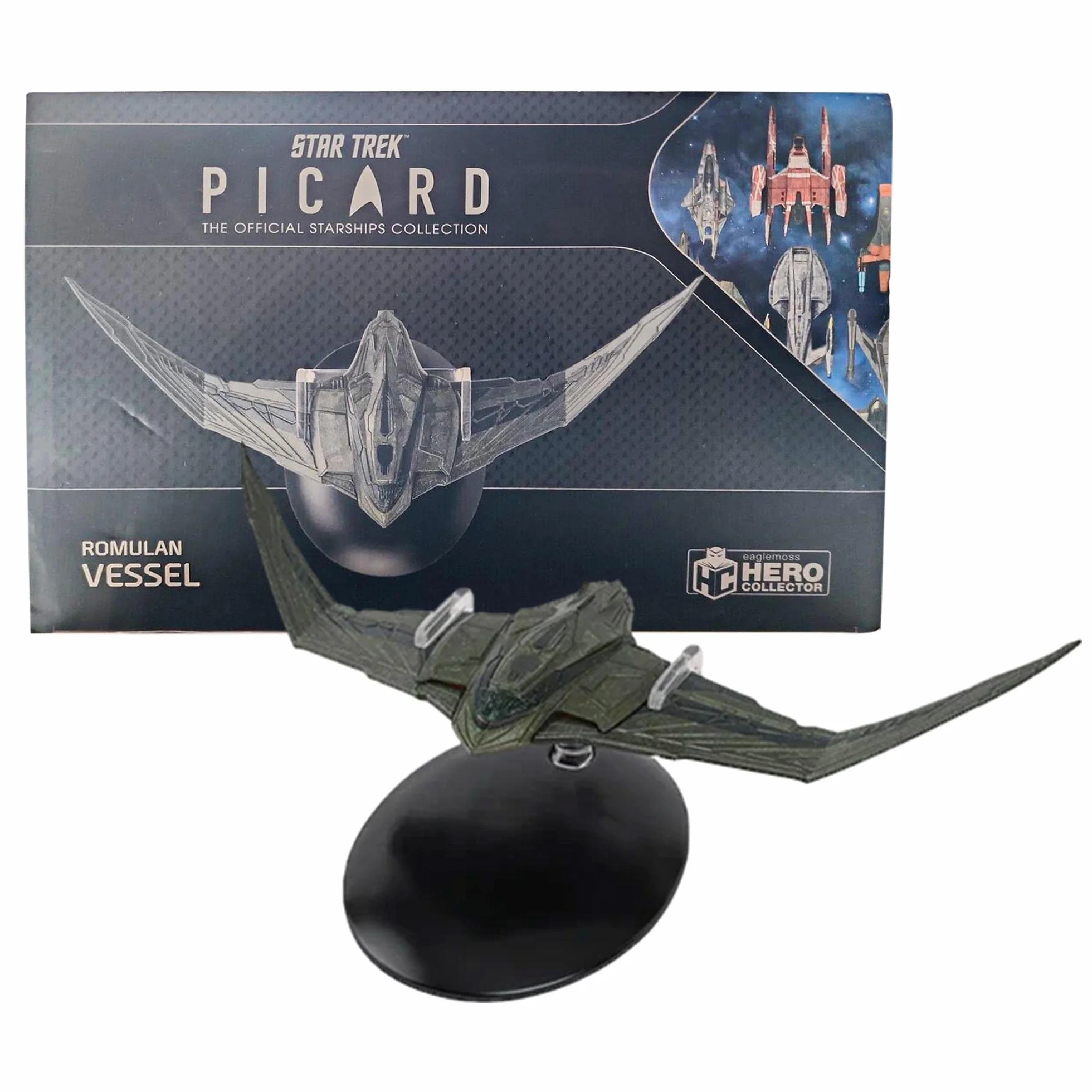 Star Trek: Picard Romulan Vessel The Official Starships Collection Hero Collector STPEN005-Z76-C