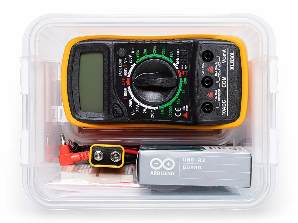 Arduino Student Kit [AKX00025] - Kit didattico completo per l'apprendimento dell'elettronica e della programmazione, ideale per studenti e principianti