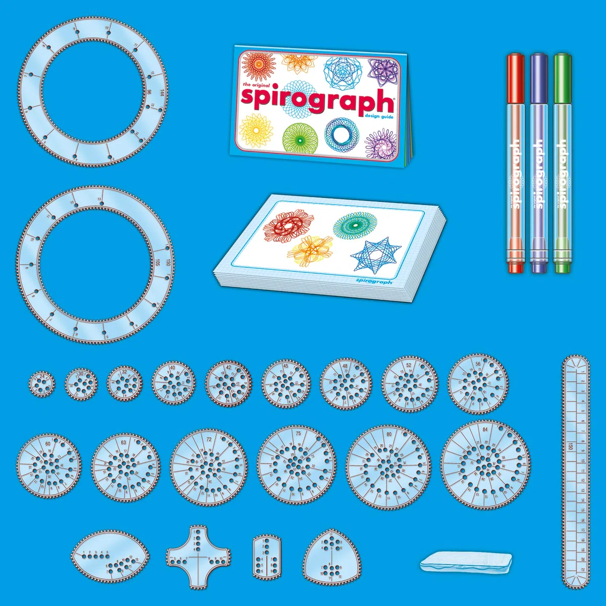 Spirograph Deluxe Kit Da Disegno Mandala per Bambini e Adulti