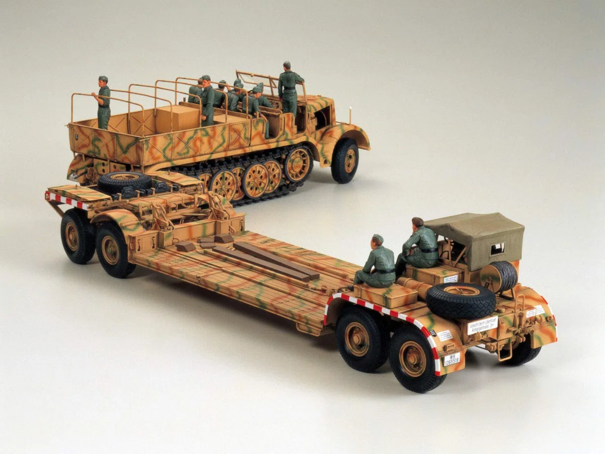Tamiya 300035246 - Modellino veicolo speciale a motore 9 della seconda guerra mondiale realizzato in scala 1:35 (12)