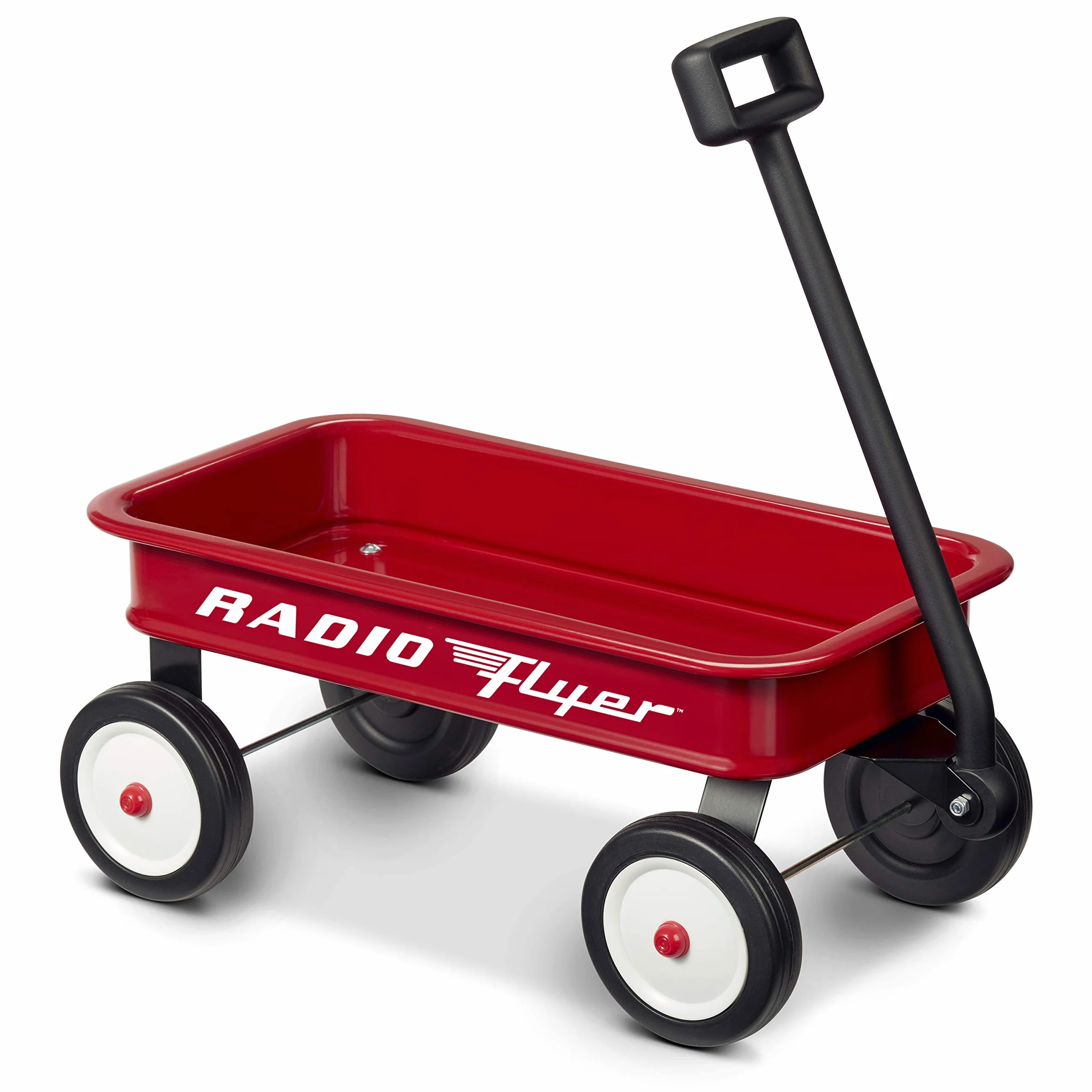 Radio Flyer carrello giocattolo retrò da 16,5 pollici (41 cm) (esclusiva Amazon), Carrello giocattolo rosso, per bambini da 1,5 anni in su