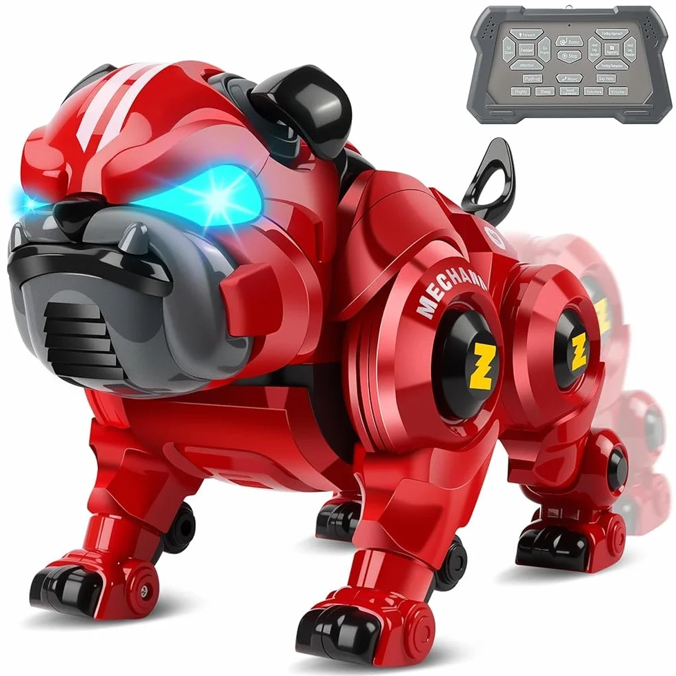 Aragallant Cane Robot Giocattolo per Bambini 6 7 8 9 Anni, RC Robot Cane Telecomandati Programmabile Interattivo, Gesture Sensing con Cantando Balla, Regalo Compleanno Natale per Bambini