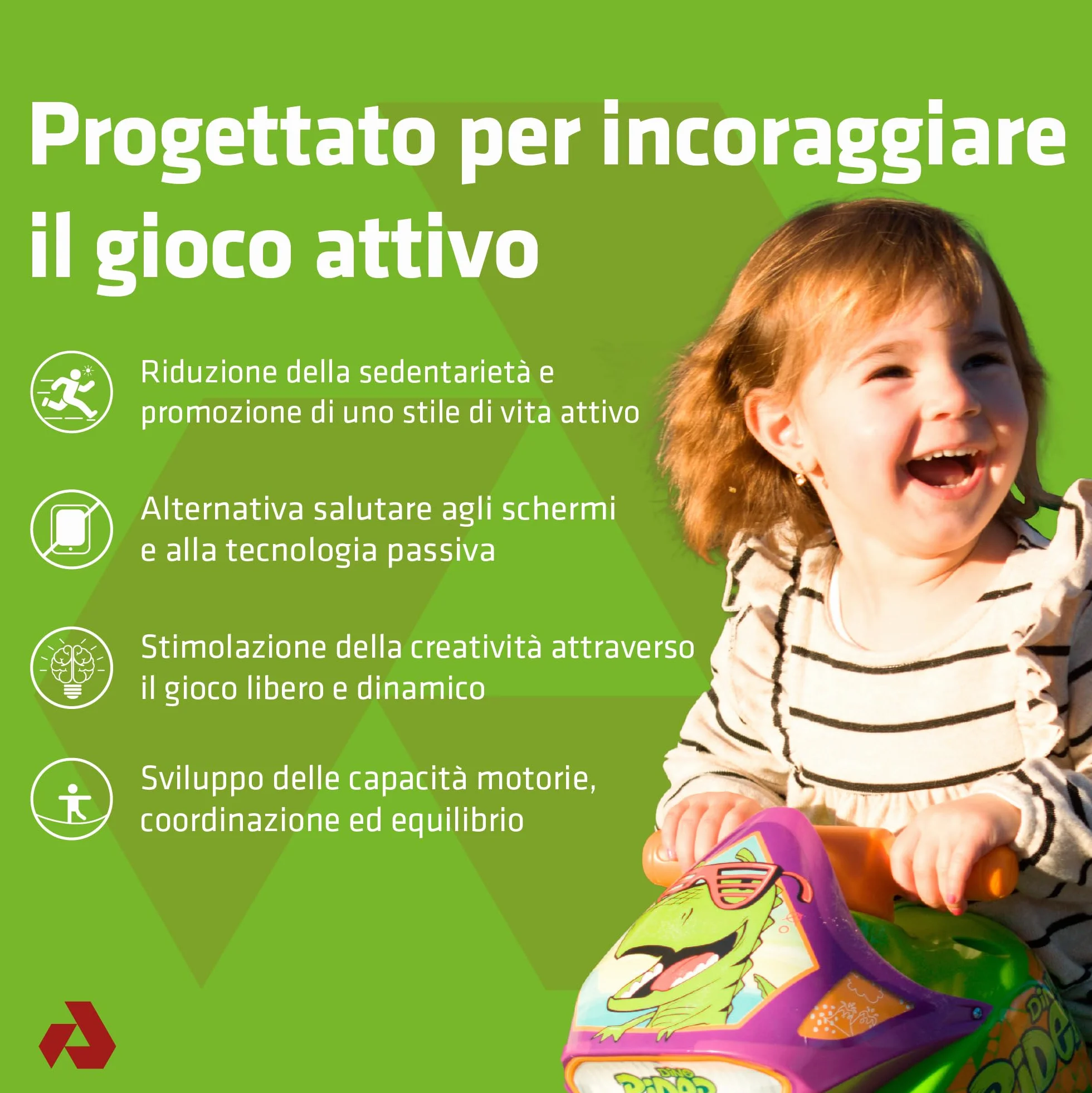 Moto per Bambini 18-36 Mesi Moto Bambino 3 Anni Ruote Larghe Stabile Senza Pedali - Primi Passi Bimbi - Ergonomica Maniglia Trasporto + Design Nero - INJUSA