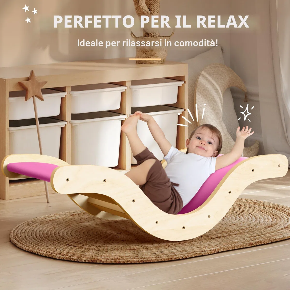 Set da gioco indoor 7 in 1 con scivolo, arco e tappetino per bambini 1-3 anni